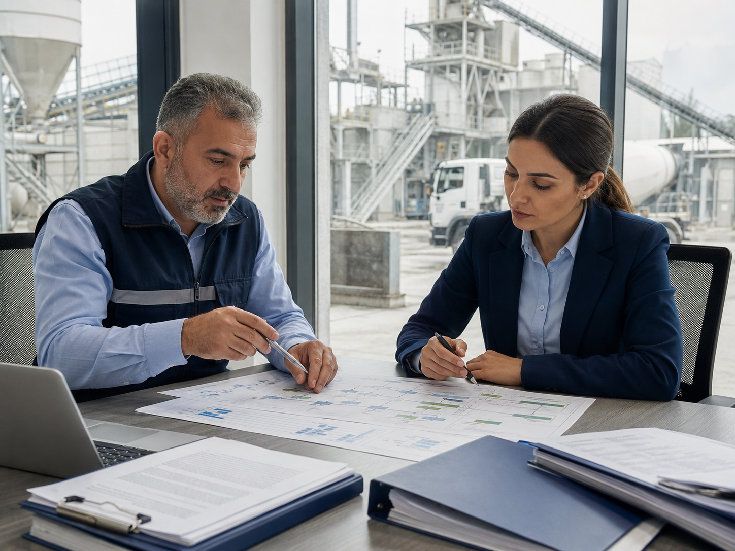 ISO 9001:2015 Belgelendirme sürecini temsil eden görsel