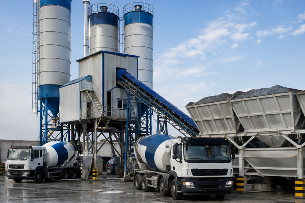 Hazır Beton Katkı Sistemleri için temsilî saha uygulaması